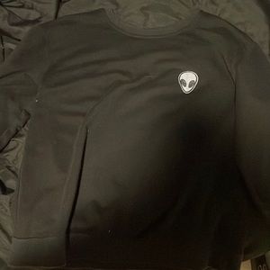 black alien sweat shirt